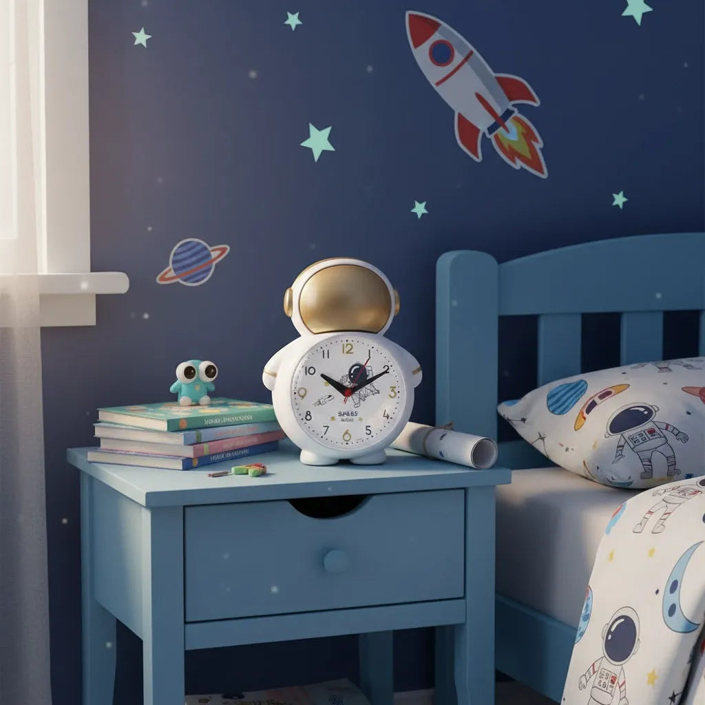 Réveil Garçon Astronaute en Quartz