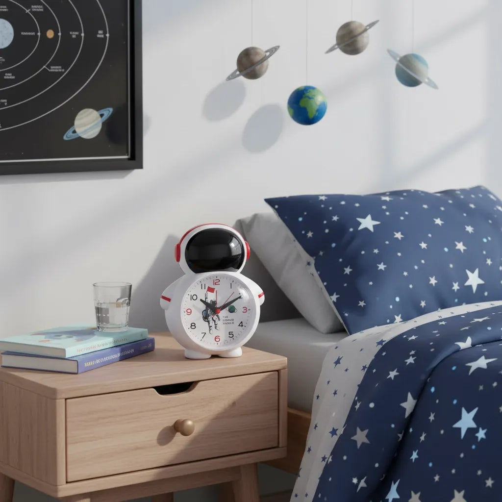 Réveil Garçon Astronaute en Quartz