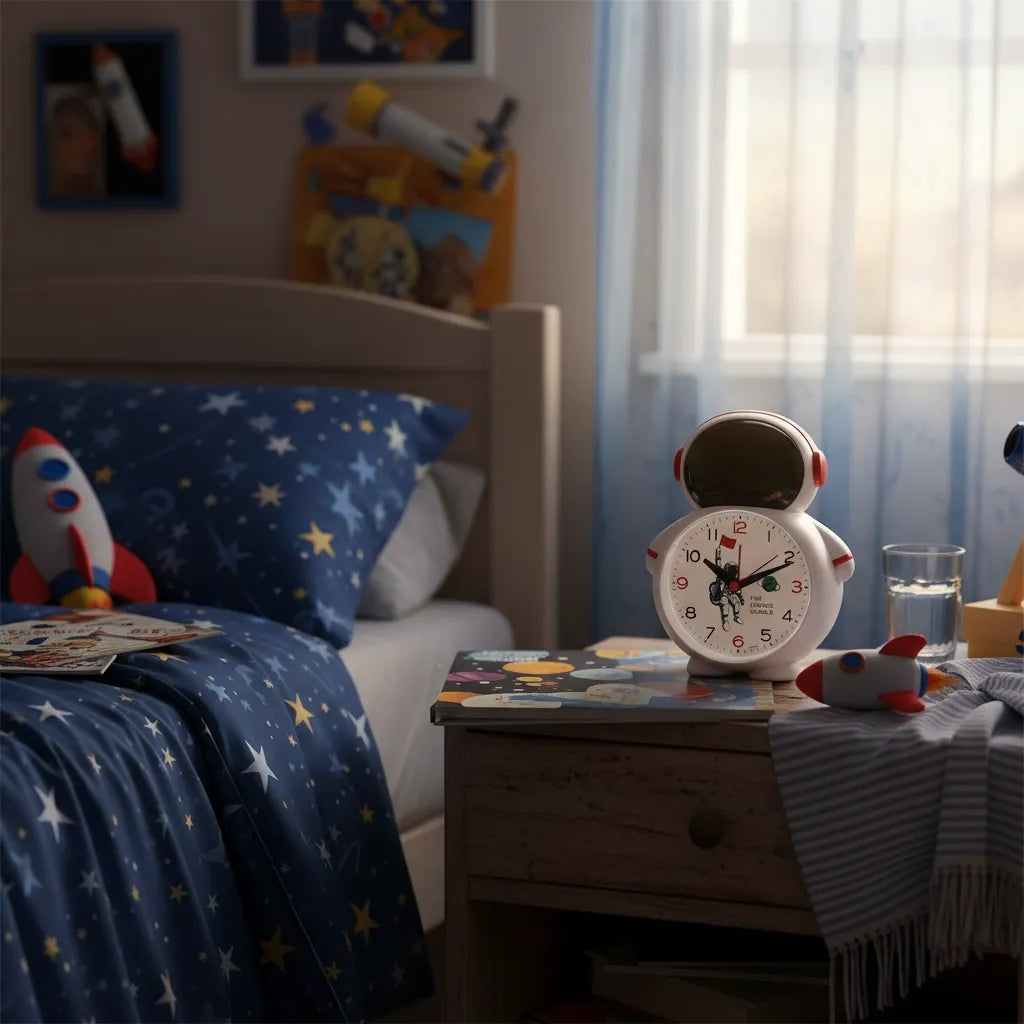 Réveil Garçon Astronaute en Quartz