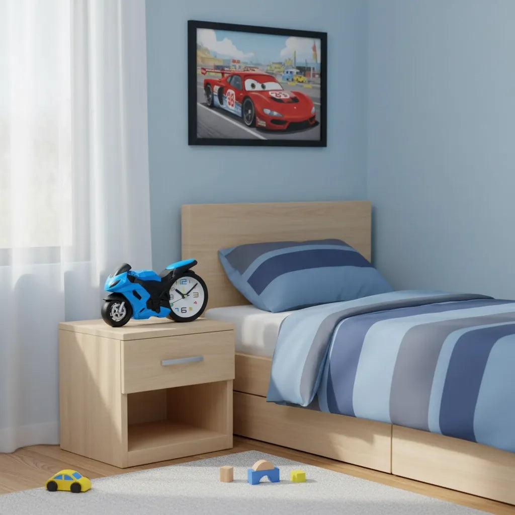 Réveil Garçon Moto Original