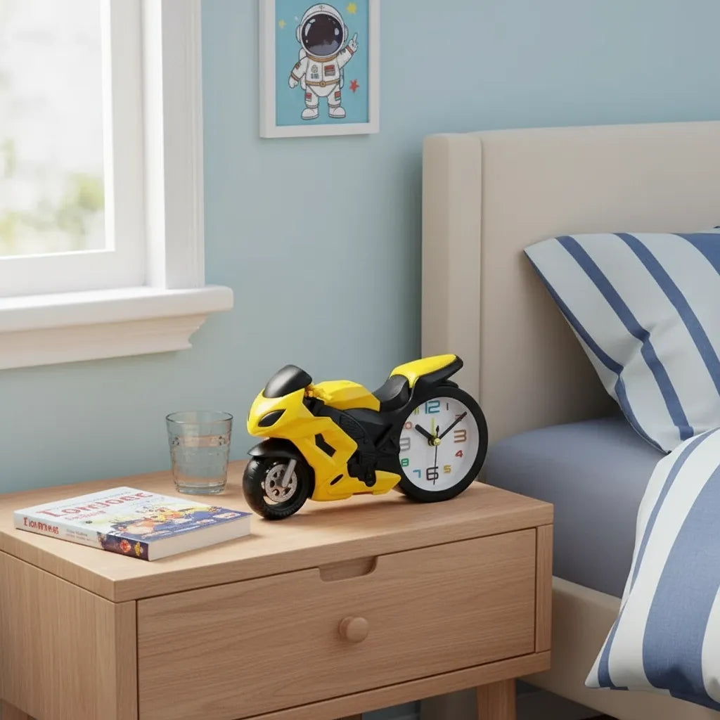 Réveil Garçon Moto Original