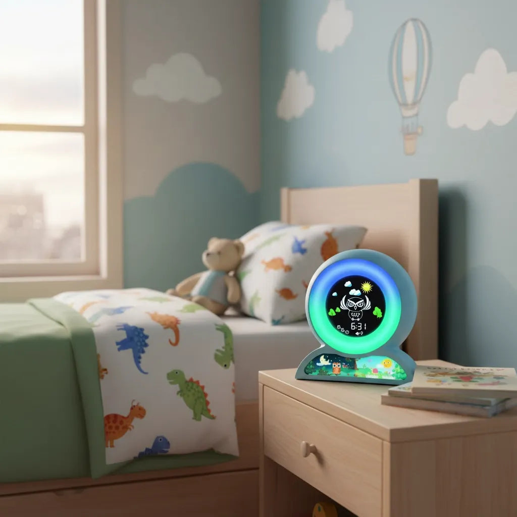 Réveil Hibou pour Enfant Jour/Nuit