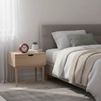 Réveil Horloge en Bois Silencieux