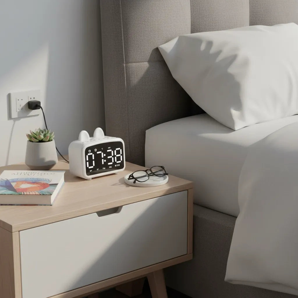 Réveil Intelligent en Forme de Lapin