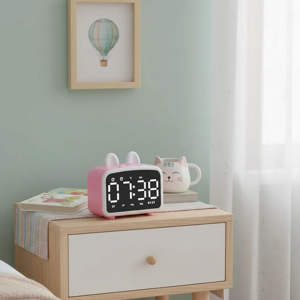 Réveil Intelligent en Forme de Lapin