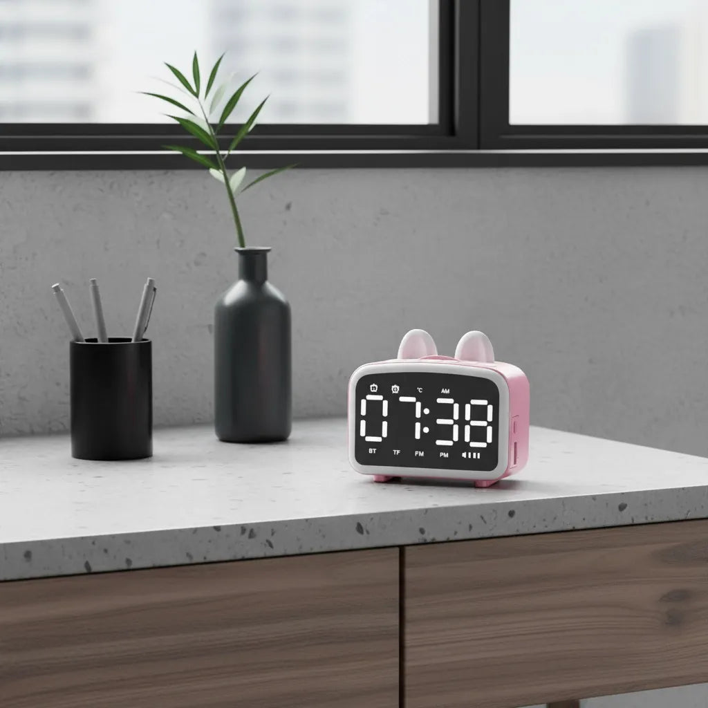 Réveil Intelligent en Forme de Lapin