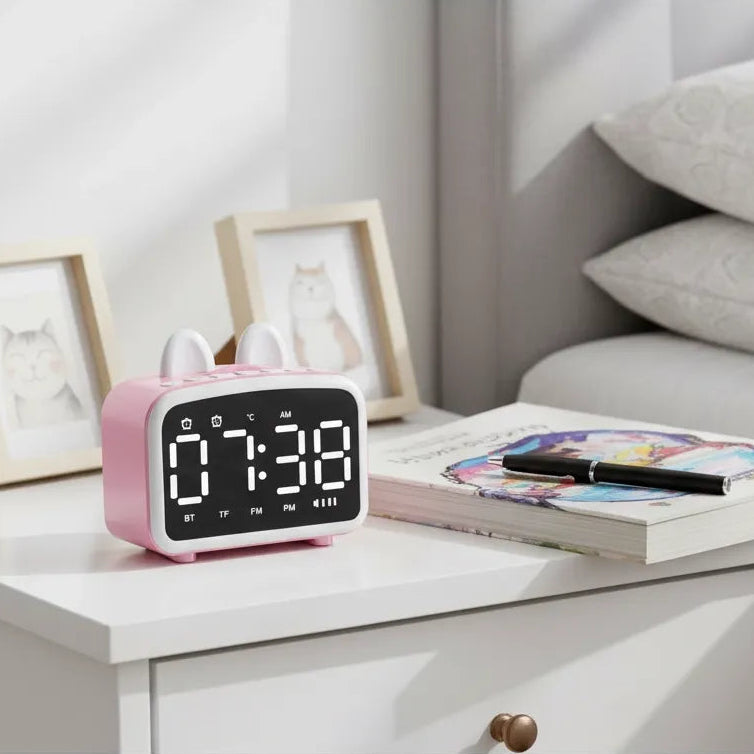 Réveil Intelligent en Forme de Lapin