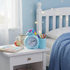 Réveil Licorne Enfant Bleu