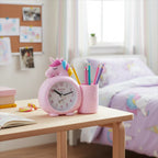 Réveil Licorne Pot à Crayon Multifonctionnel