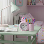 Réveil Licorne Pot à Crayon Multifonctionnel