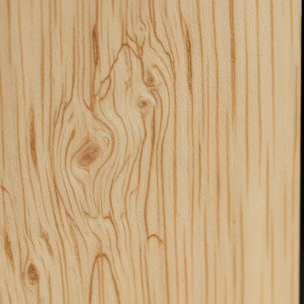 Réveil Lumineux à Gros Chiffres en Bois