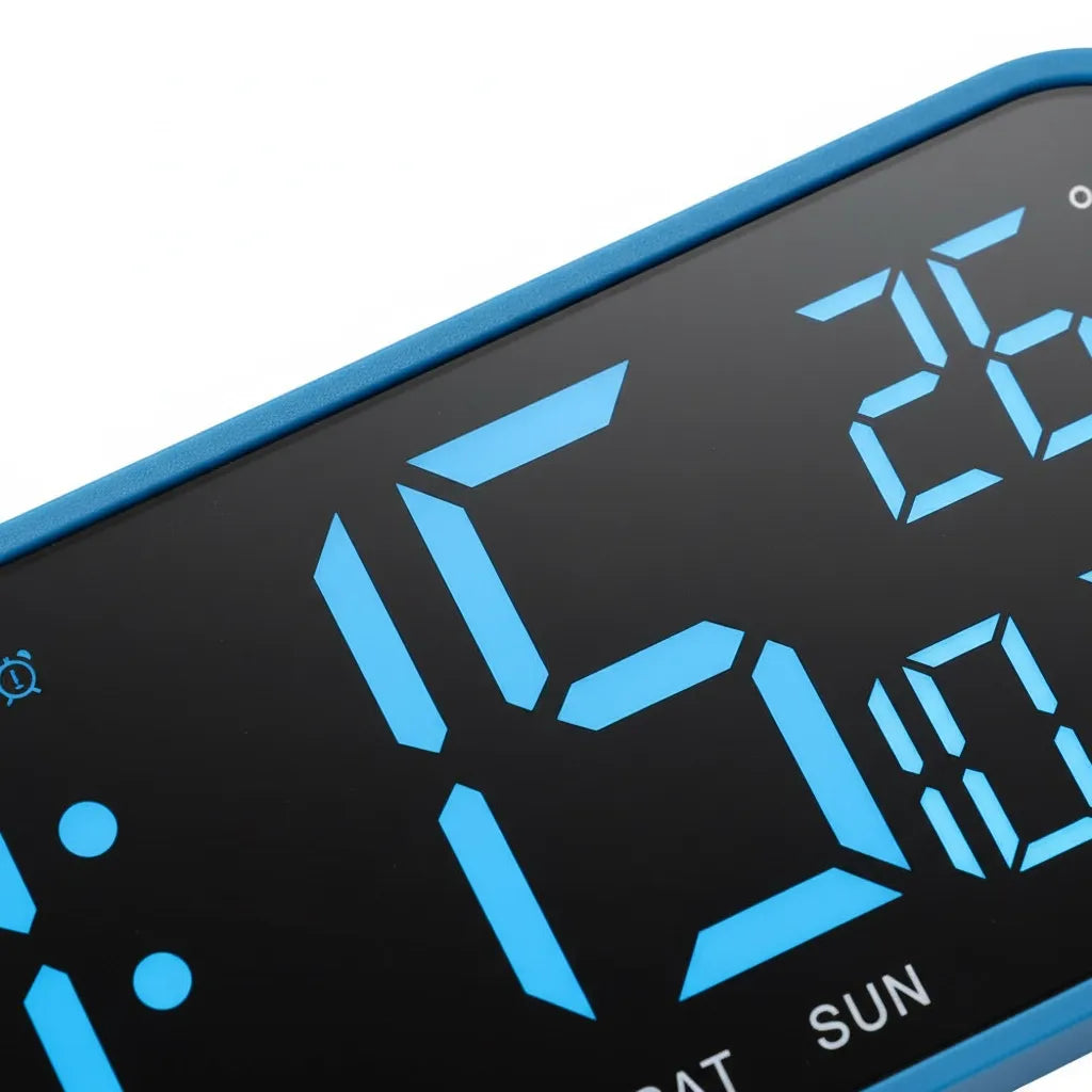 Réveil Lumineux avec la Température et Matériau