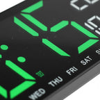 Réveil Lumineux avec la Température et Matériau