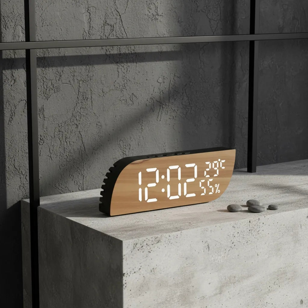 Réveil Lumineux avec Piles