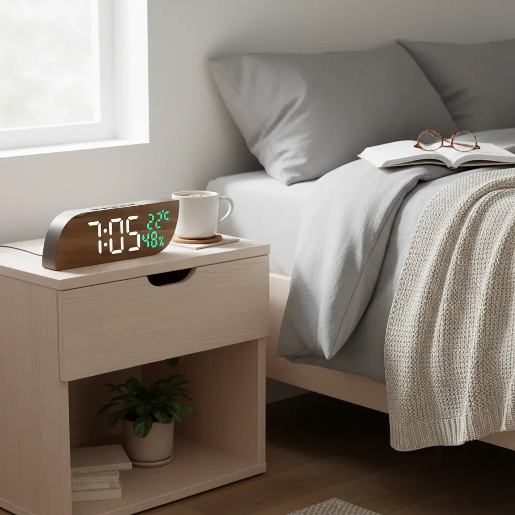 Réveil Lumineux avec Piles