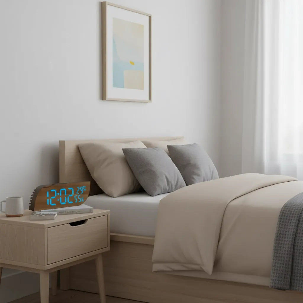 Réveil Lumineux avec Piles