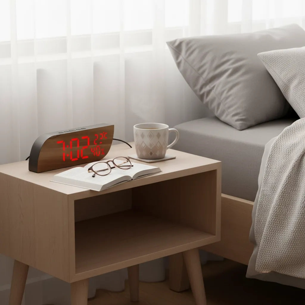 Réveil Lumineux avec Piles