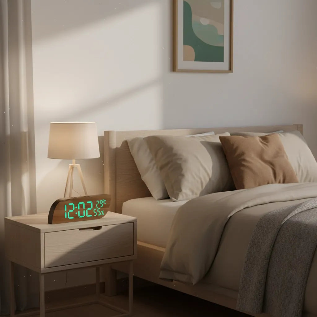 Réveil Lumineux avec Piles