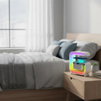 Réveil Lumineux Bluetooth Haut-Parleur Intégré