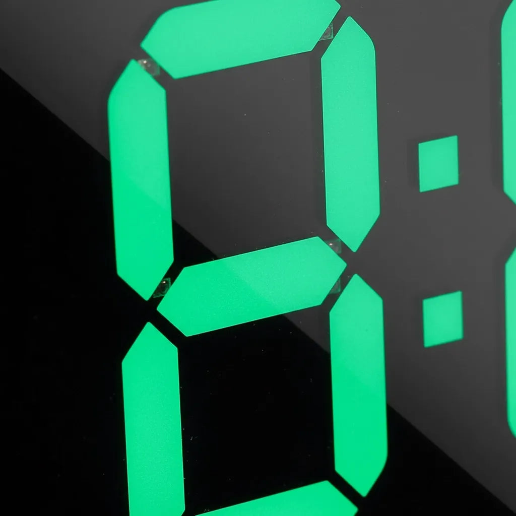 Réveil Lumineux Digital avec Grands Chiffres