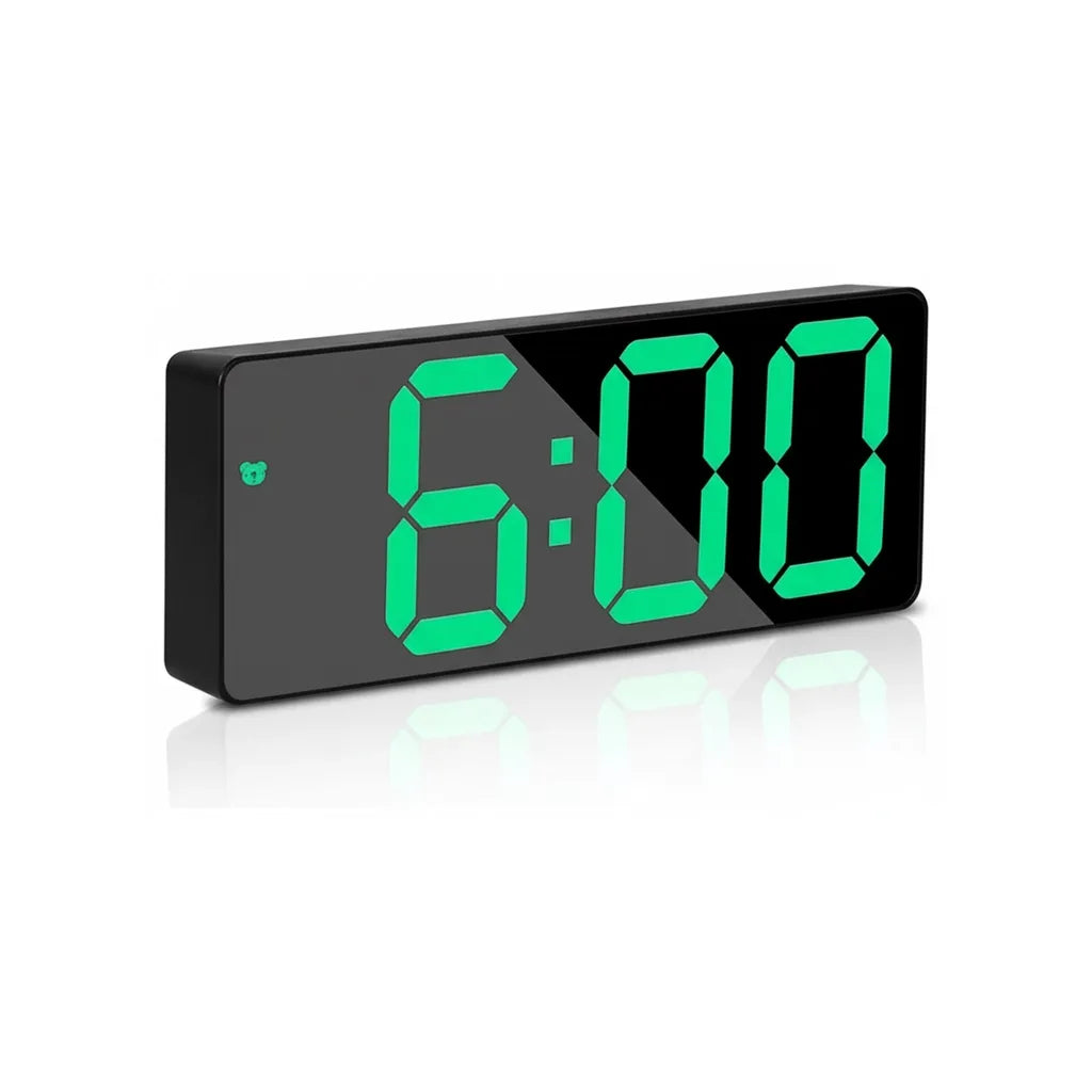 Réveil Lumineux Digital avec Grands Chiffres