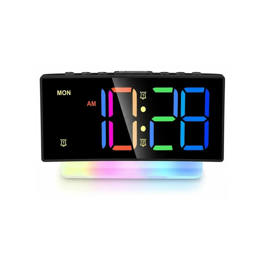 Réveil Lumineux Double Alarme Design