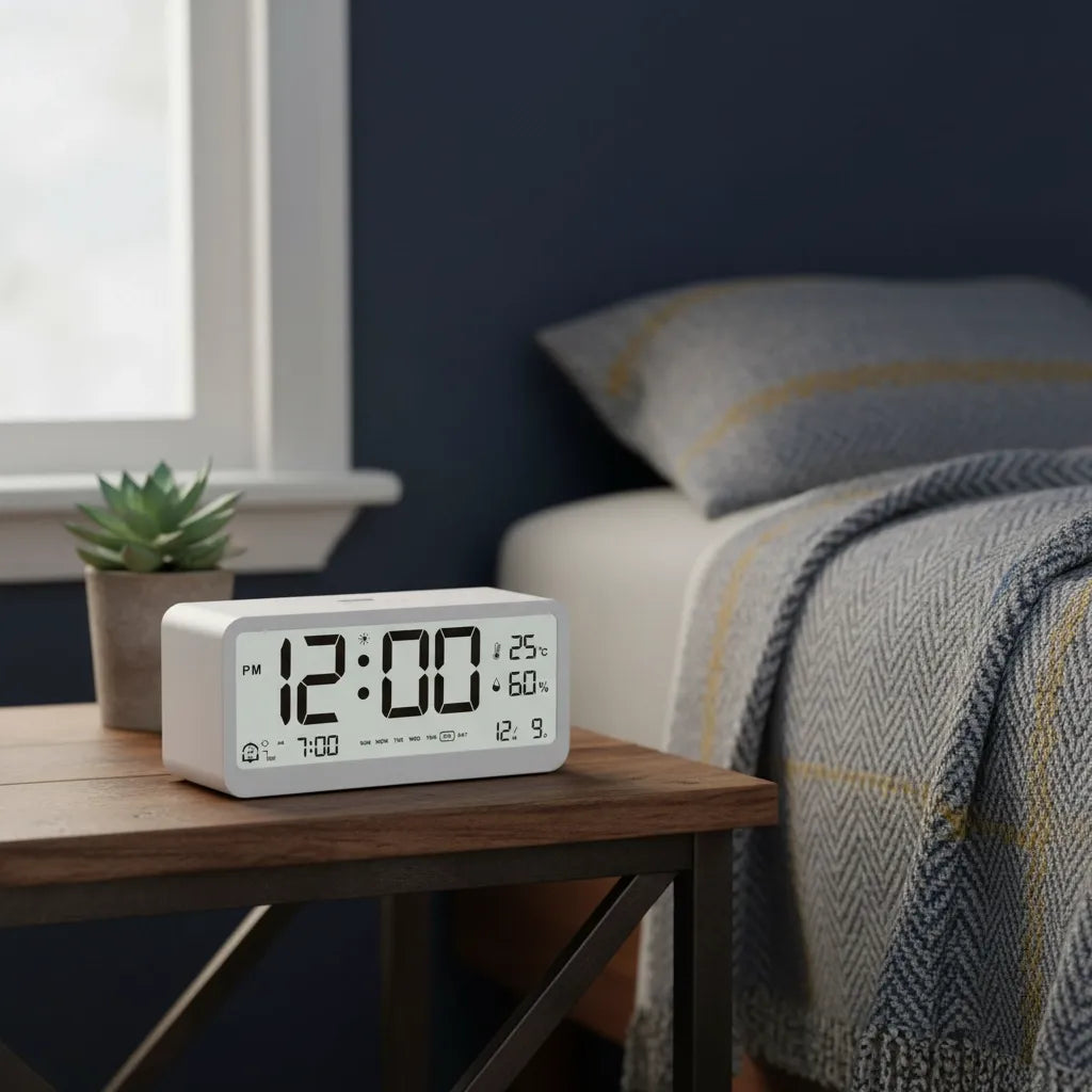 Réveil Lumineux Enfant Blanc