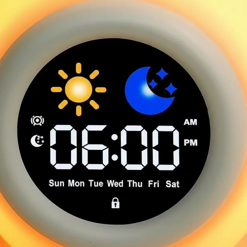Réveil Lumineux Jour/Nuit Naturel