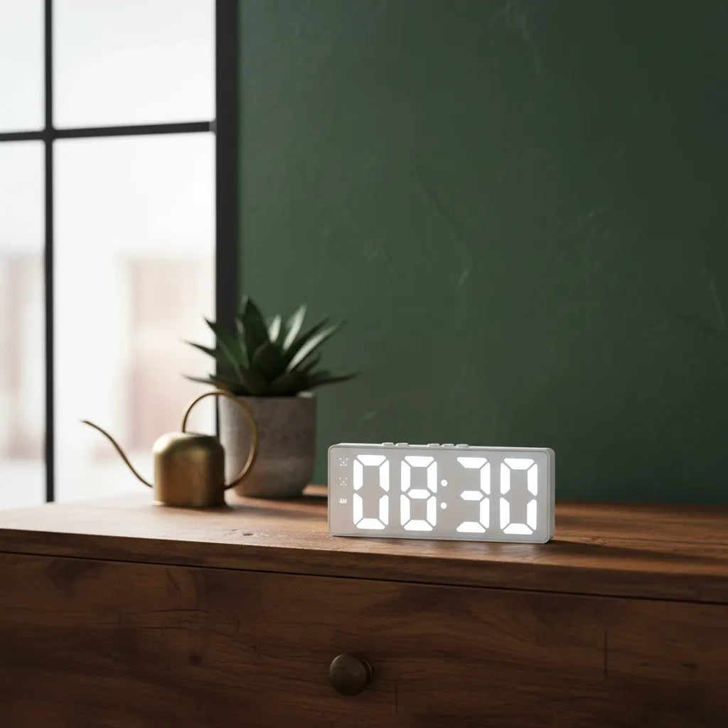 Réveil Lumineux Sans Fil Éléphant