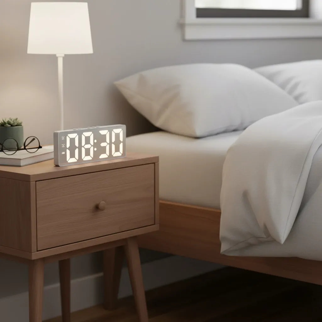 Réveil Lumineux Sans Fil Éléphant