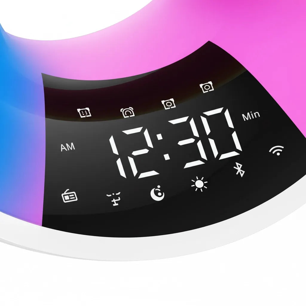 Réveil Luminothérapie Aube Numérique