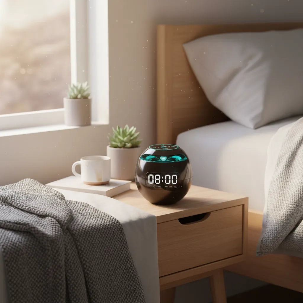 Réveil Luminothérapie avec MP3