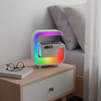 Réveil Luminothérapie Bluetooth Blanc