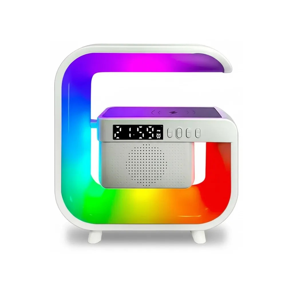 Réveil Luminothérapie Bluetooth Blanc