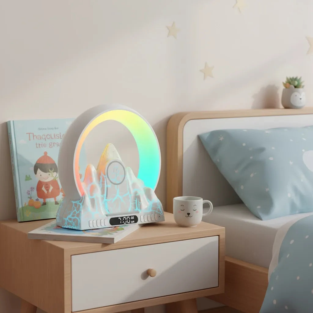 Réveil Luminothérapie Enfant avec Radio FM