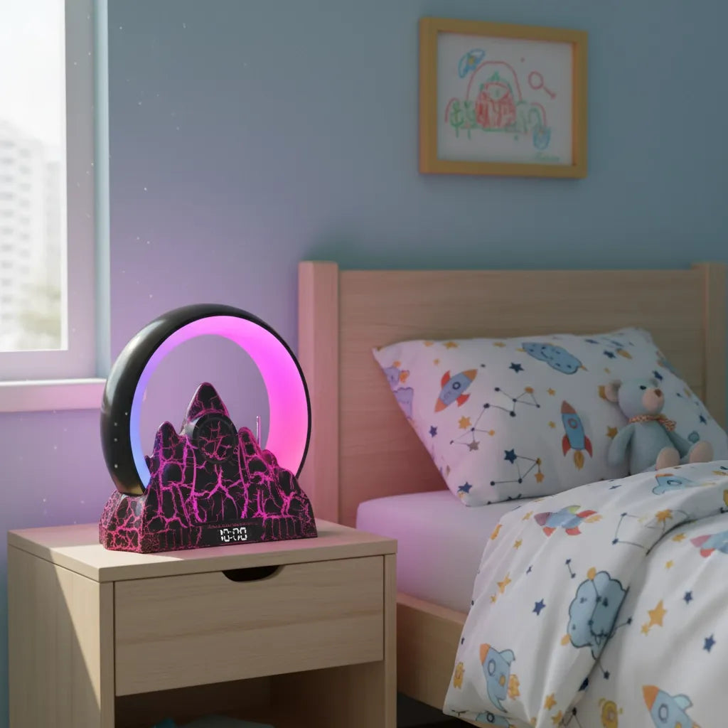 Réveil Luminothérapie Enfant avec Radio FM
