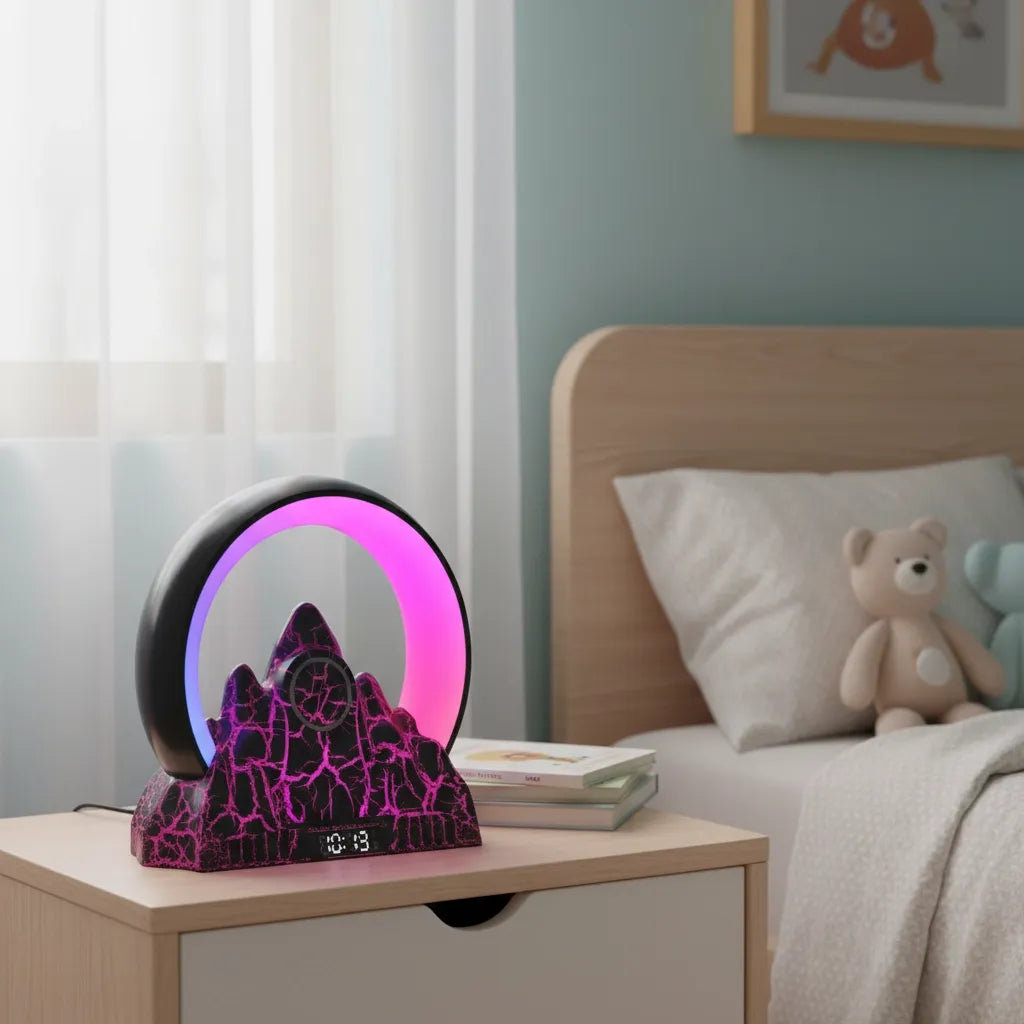 Réveil Luminothérapie Enfant avec Radio FM
