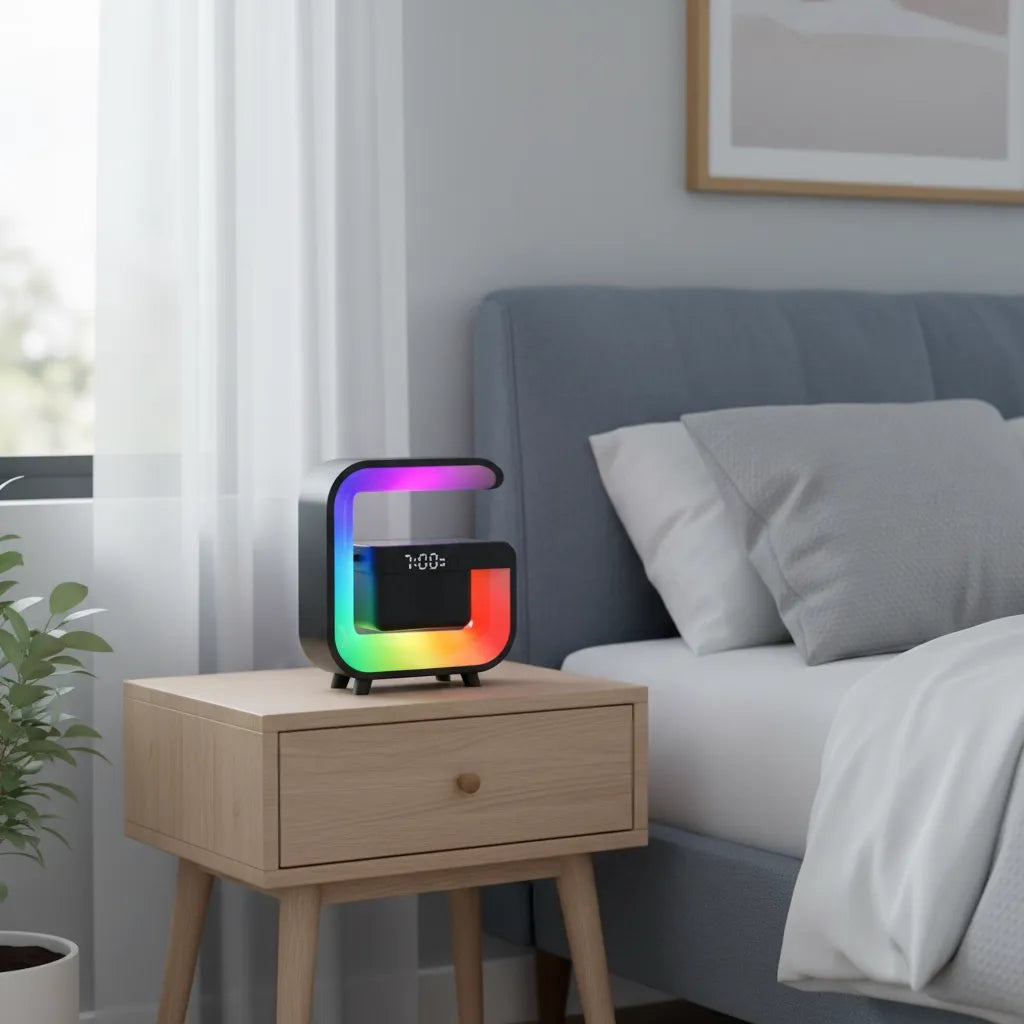 Réveil Luminothérapie et Son Numérique