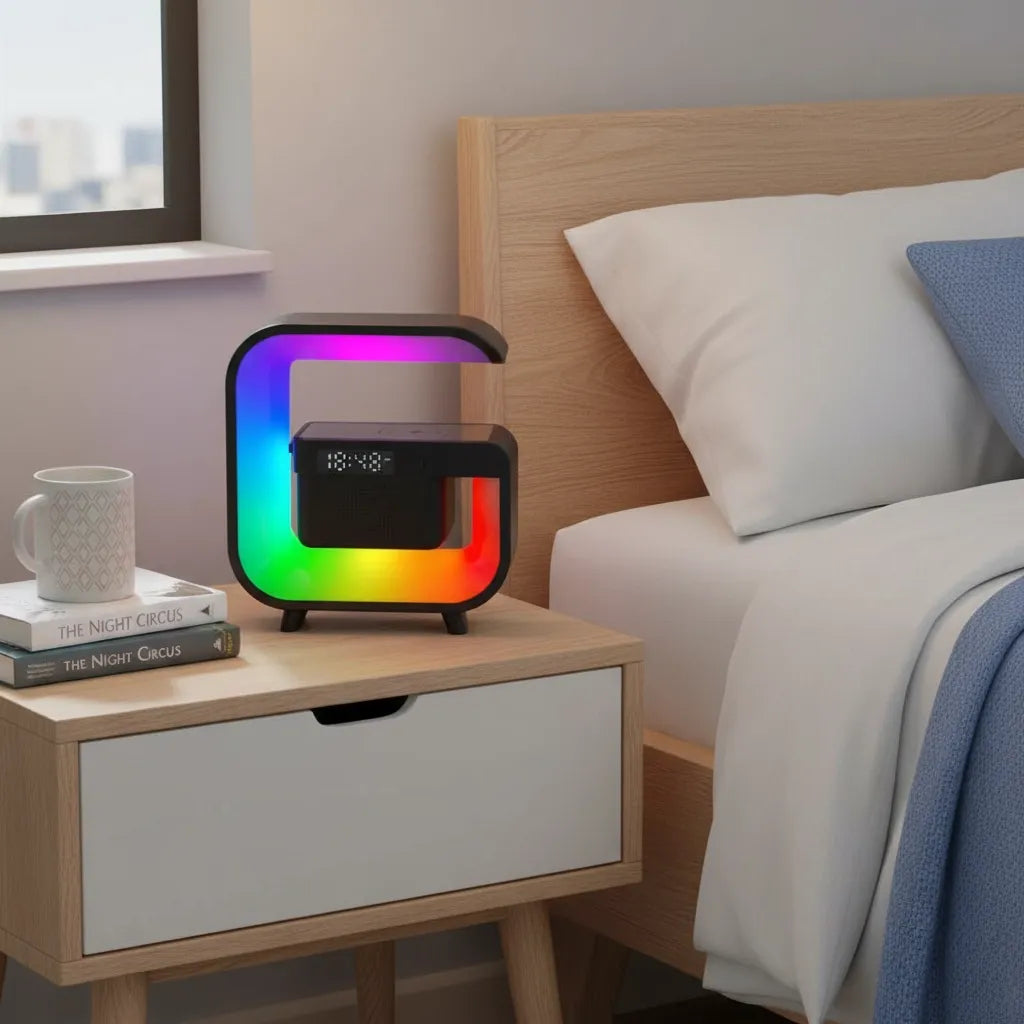 Réveil Luminothérapie et Son Numérique