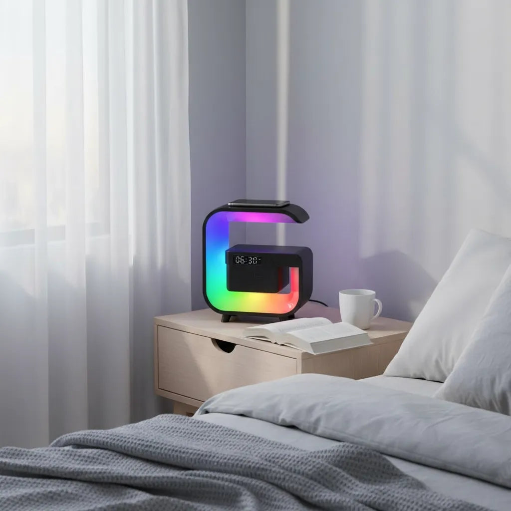 Réveil Luminothérapie et Son Numérique