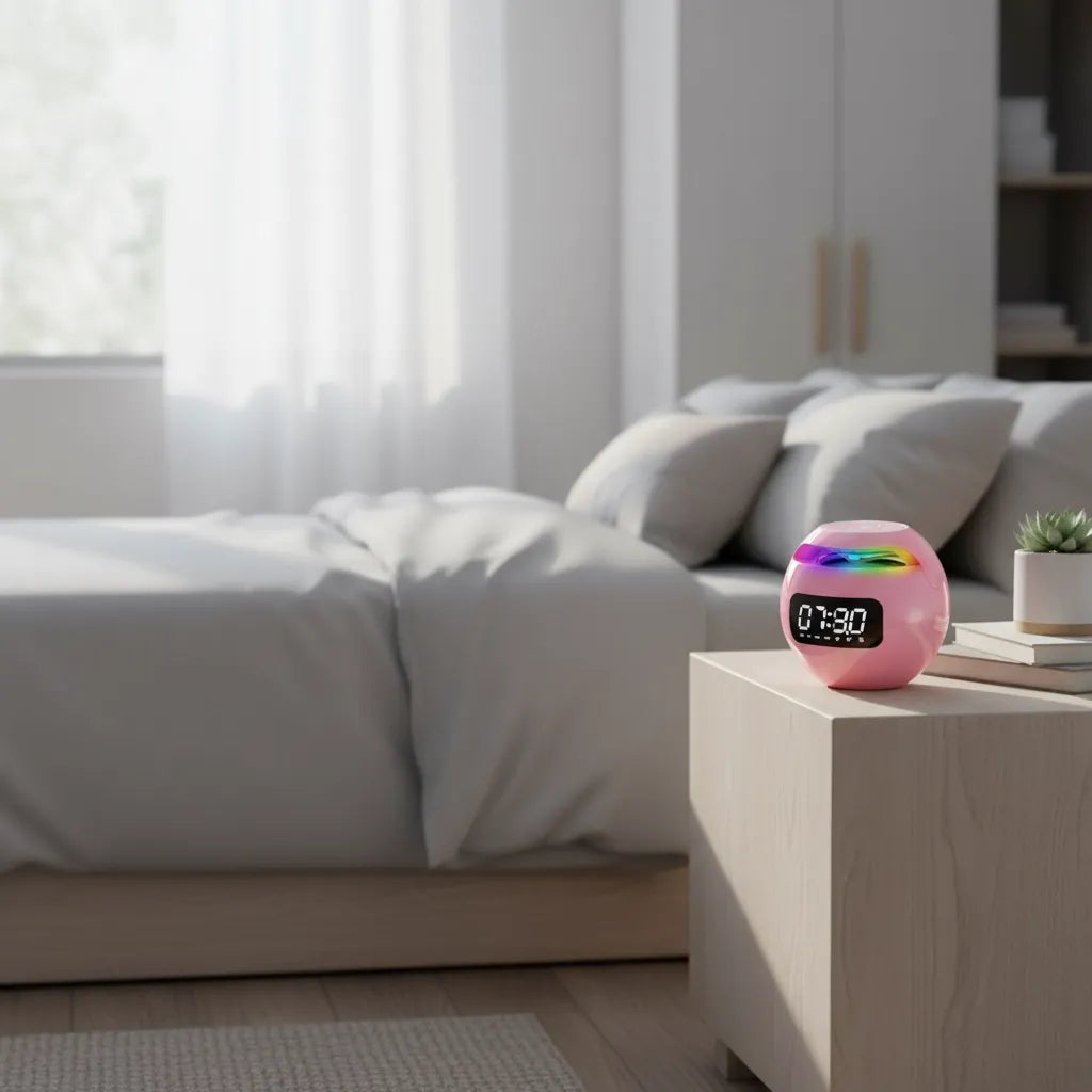 Réveil Luminothérapie Musicale Avec Haut-parleur