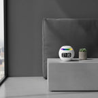 Réveil Luminothérapie Ronde Double Alarme