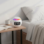 Réveil Luminothérapie Ronde Double Alarme