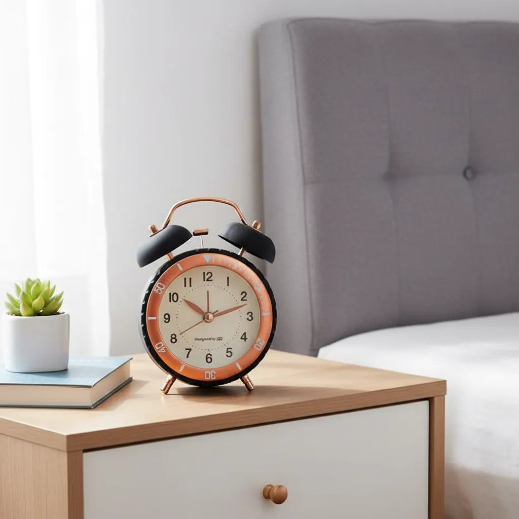 Réveil Matin Design Métal