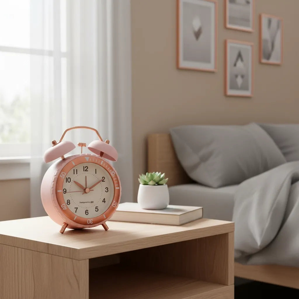 Réveil Matin Design Métal