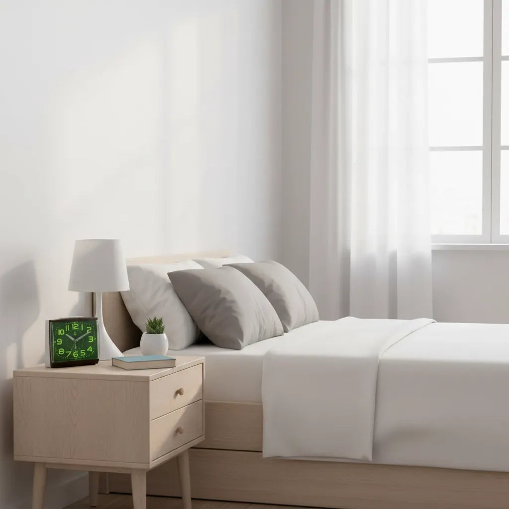 Réveil Matin Simple D'utilisation Silencieux