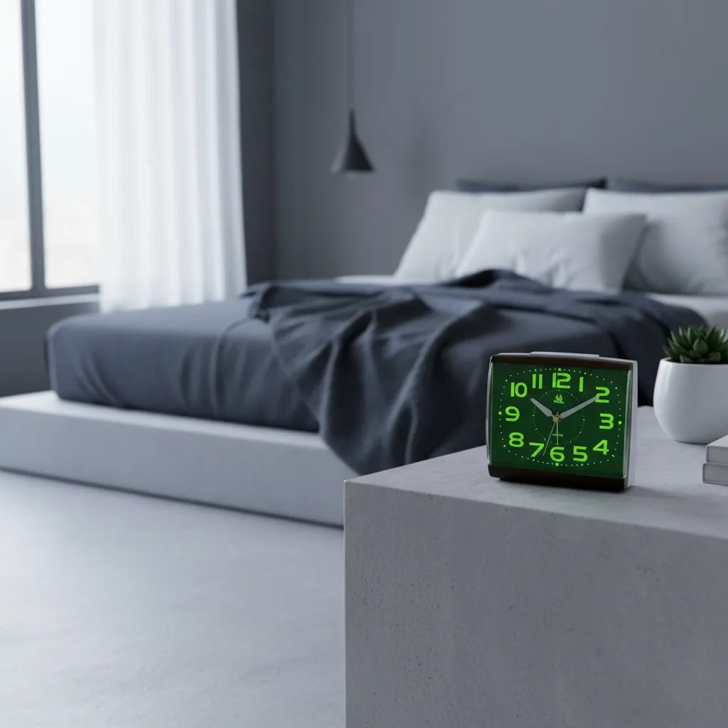 Réveil Matin Simple D'utilisation Silencieux