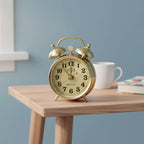 Réveil Mécanique avec Cloches en Métal