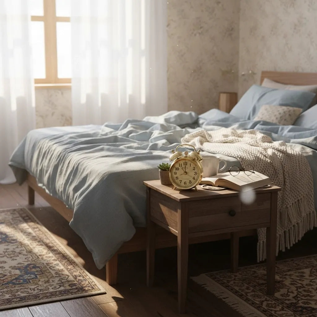 Réveil Mécanique avec Cloches en Métal