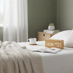 Réveil Moderne en Bois